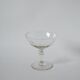 Set of 6 mismatched crystal champagne glasses 1930-1950