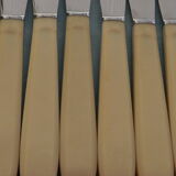 Set of 12 vintage stainless steel blade knives