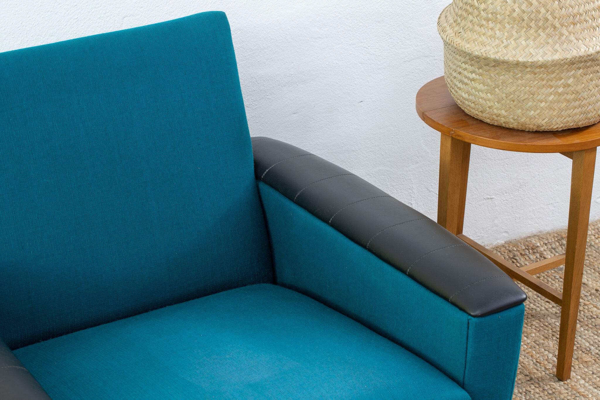 Vintage Scandinavian Armchair – 82 cm