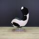 Egg chair de Arne Jacobsen en cuir de vache