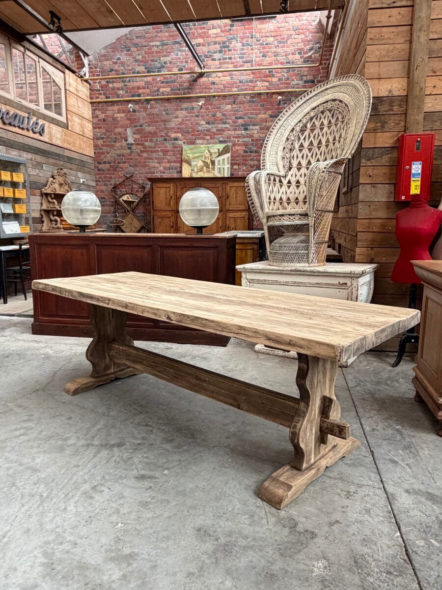 Monastery table and its 2 benches