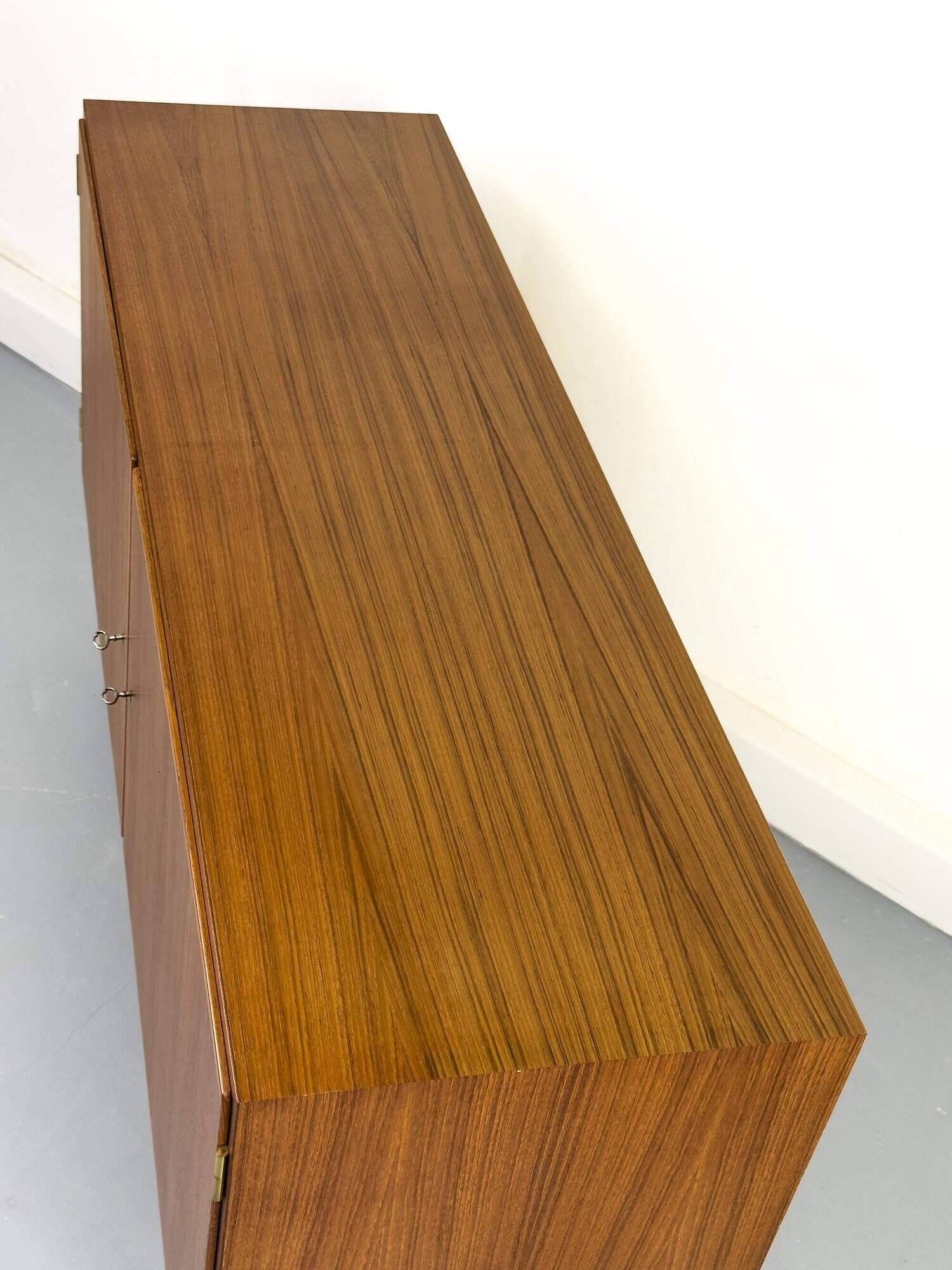 Danish Sideboard in Teak by Carlo Jensen for Hundevad & Co., 1960s