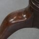 Antique 18th-Century English Swivel Barrel-Leg Birdcage Tilt-Top Table
