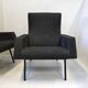 Paire de fauteuils Miami de Pierre Guariche pour Meurop 1960