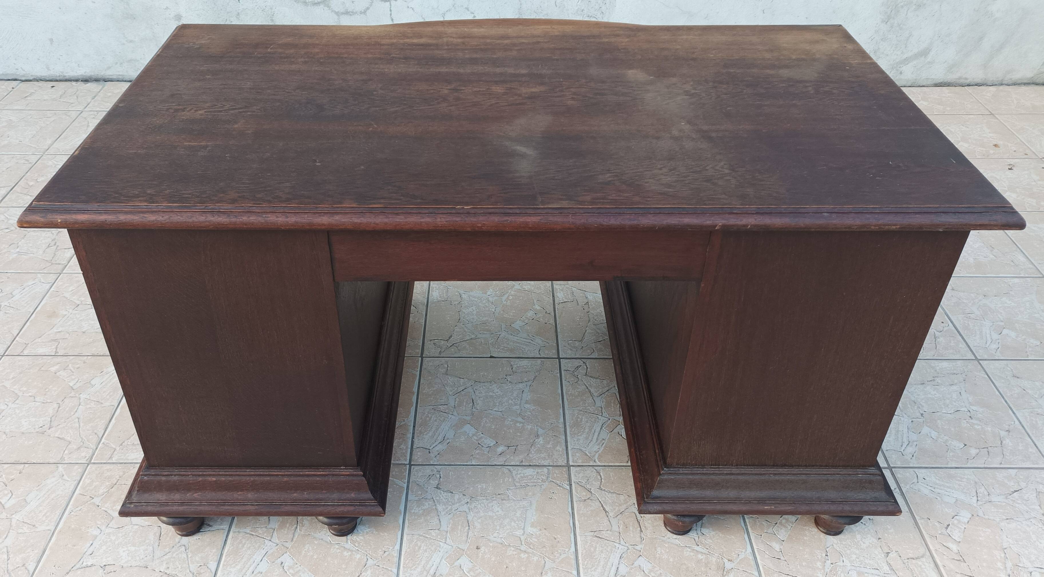 Art Deco oak desk