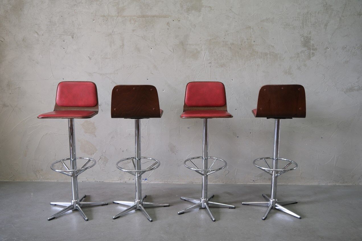 Vintage bar stools, 1970