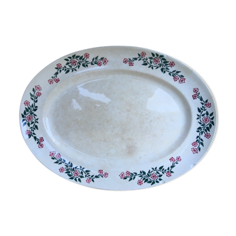 HBCM oval earthenware dish model Cecile