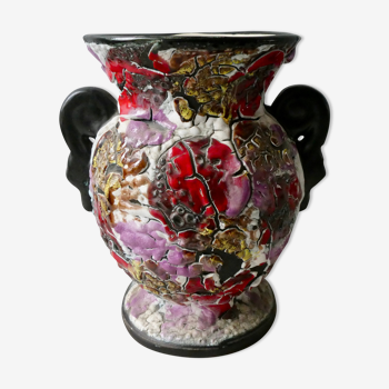 Fat Lava ceramic vase from the 1960s