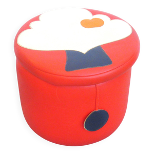 pouf psychedelique années