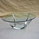 Knut Hesterberg coffee table Glass and steel