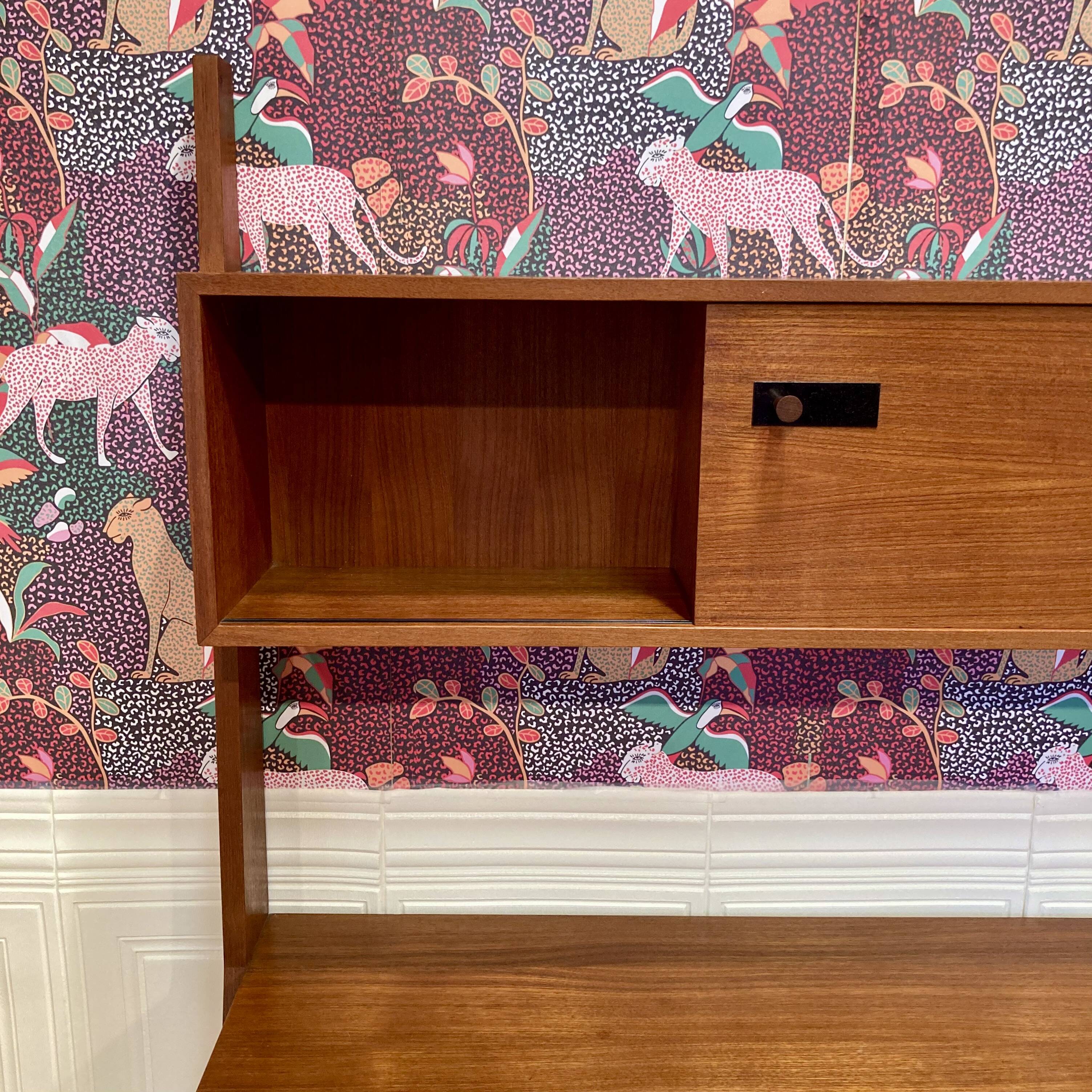 Élégant bureau design scandinave 1950.