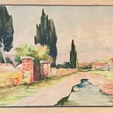 Henri Beau painting