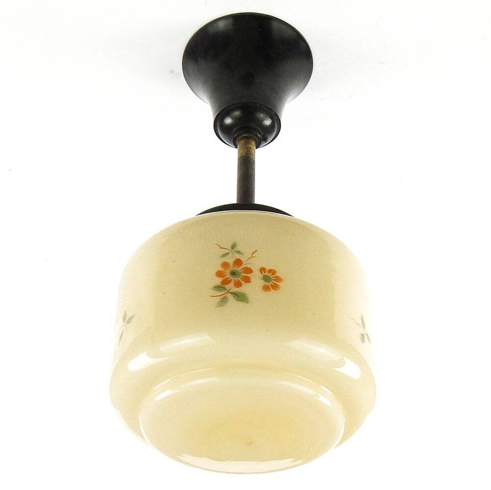 Lampe suspendue Art Déco, Allemagne, années 1950