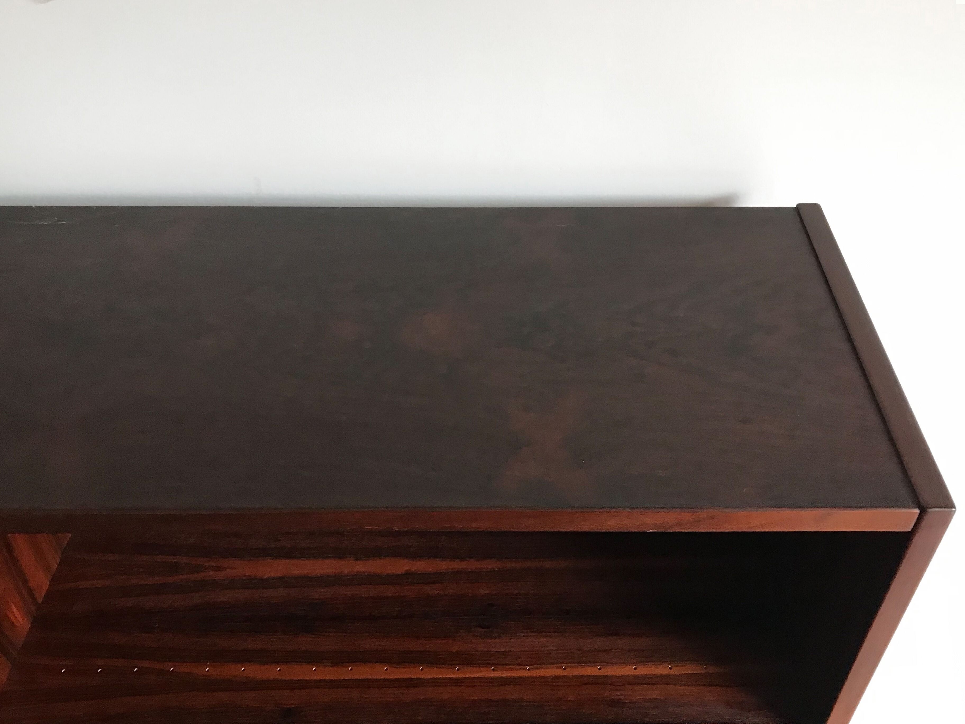 Gunni Omann danish wood bookcase, 1960s