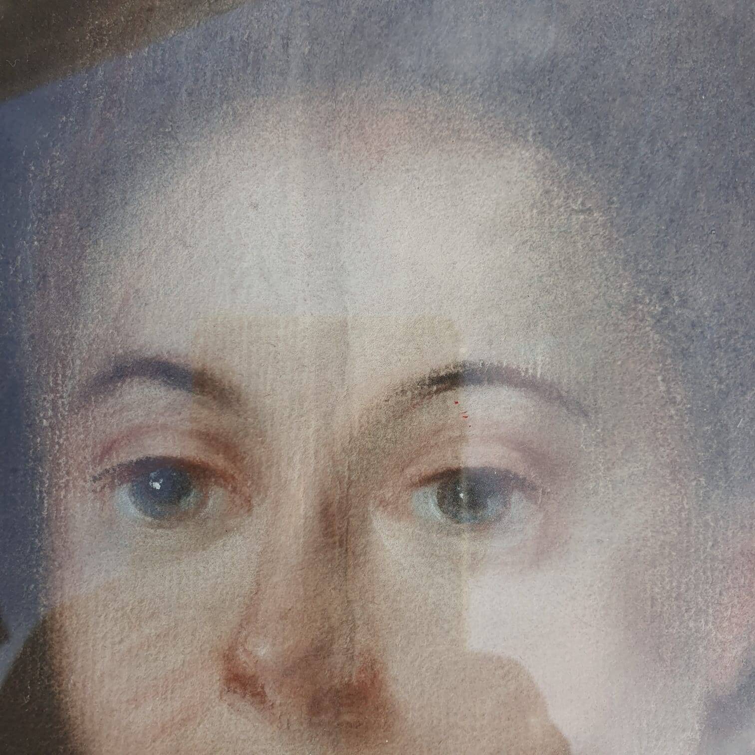 Pastel late 18th century early 19th century