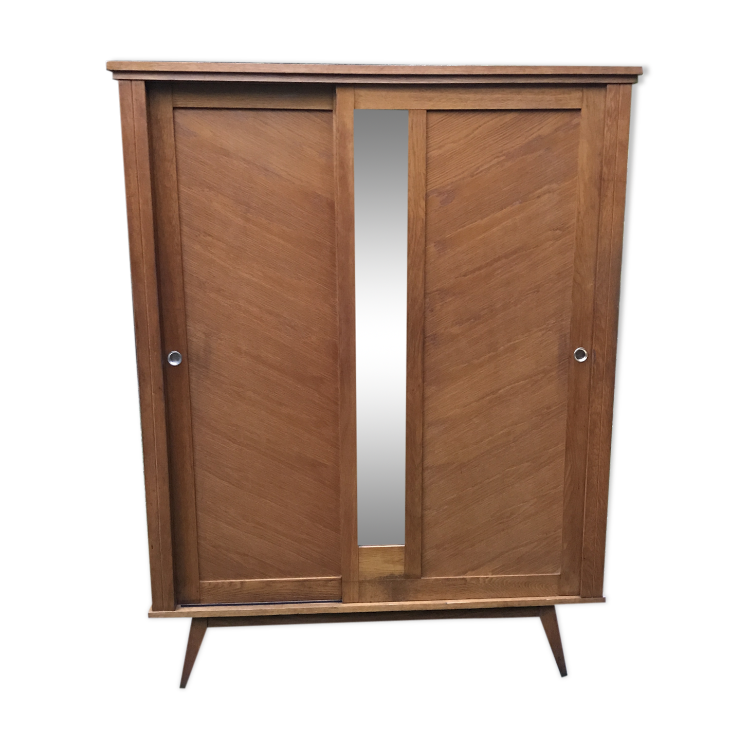 Feet compass vintage 1950 wardrobe sliding doors