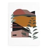 Volcanoes - art print (A4) signed ACKEOGH