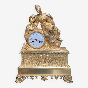 Empire style mantel clock.