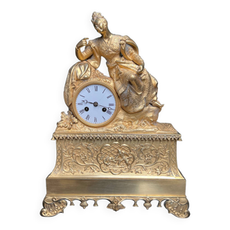 Empire style mantel clock.