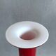 Red Gulvase Otto Brauer for Holmegaard, danish design