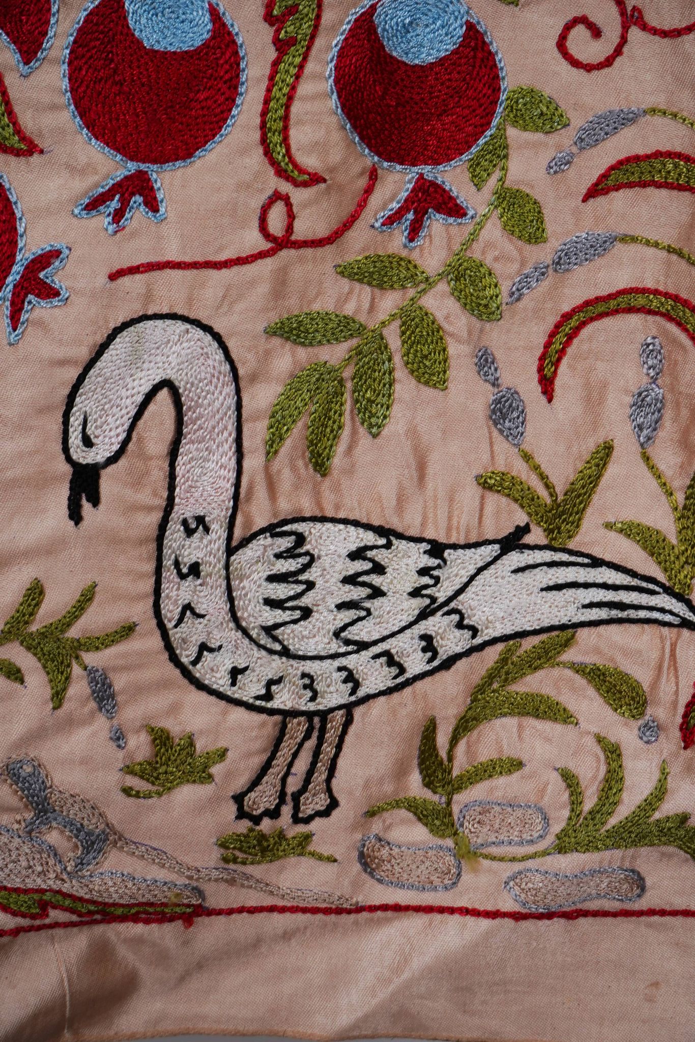 Tapis turc vintage noué à la main