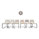 Série de 6 chaises style Marcel Breuer vintage
