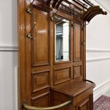 Classic English Wardrobe Coat Rack