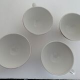 4 coffee cups old Moulin des Loups, France