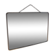 Miroir de barbier chaînette 30 x 40 cm