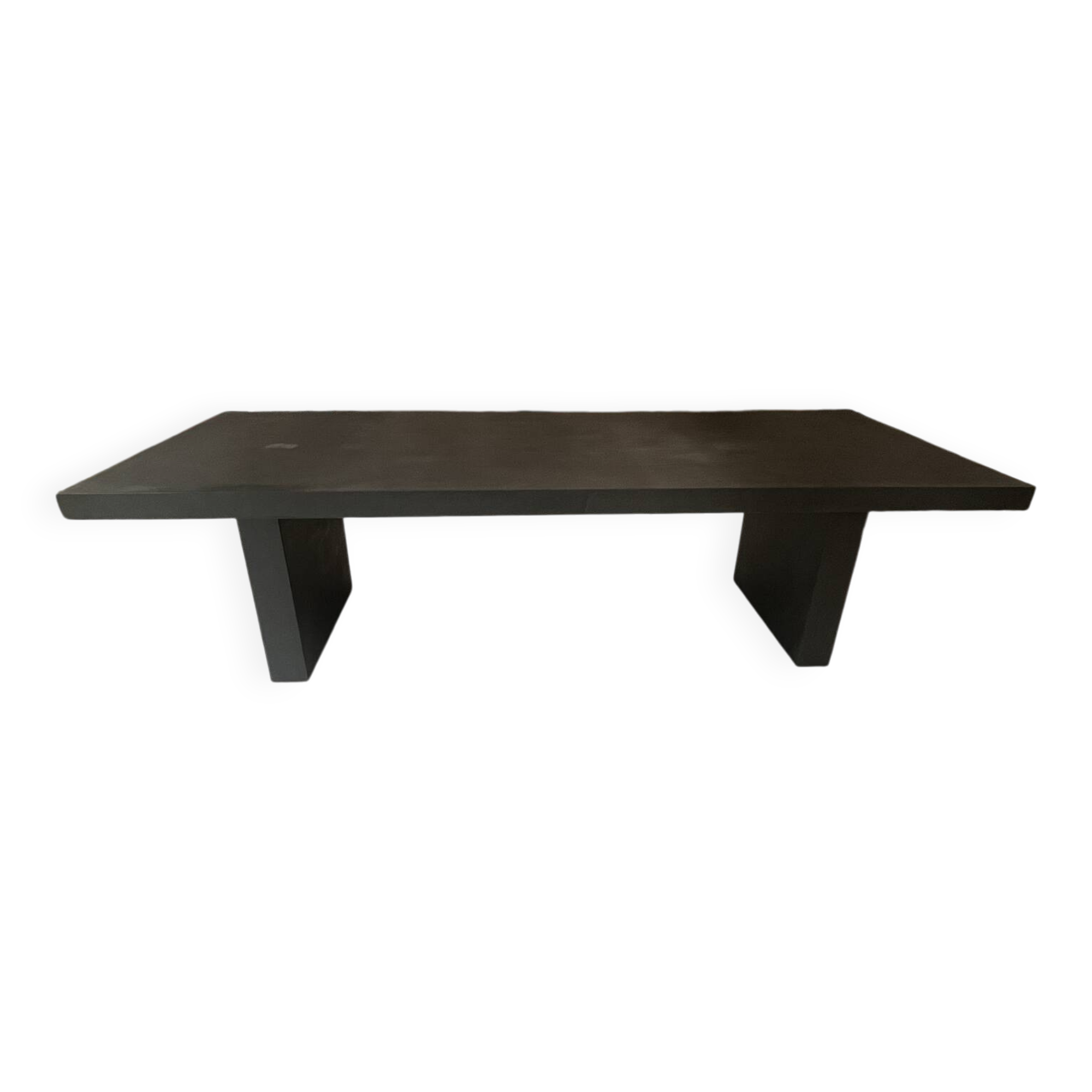 Micro-cement dining table