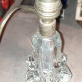Pied de lampe vintage cristal