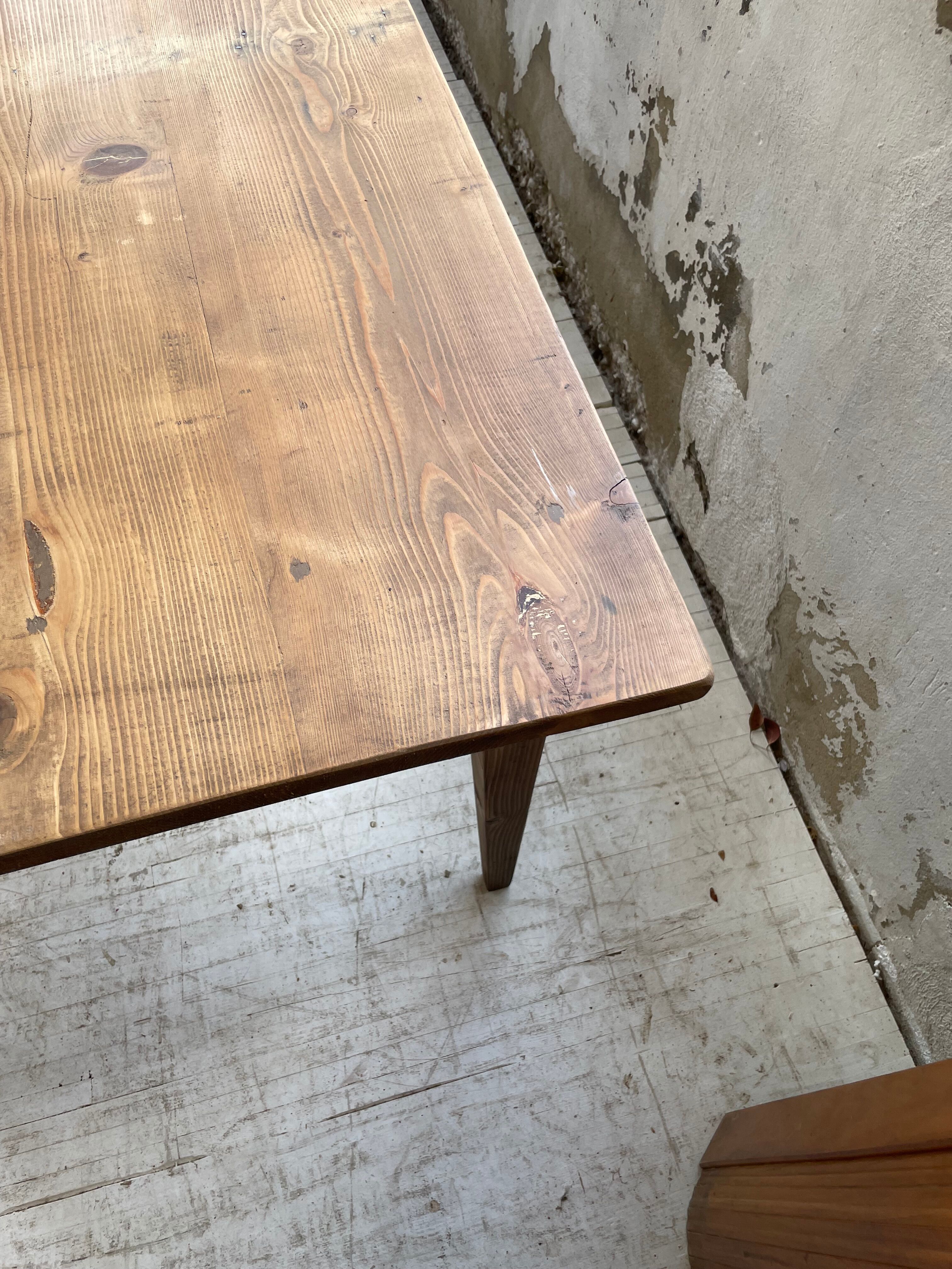 Xxl pine farmhouse table 338cm