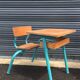 Lot of two school desk