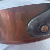 Copper sauté pan signed Émile Duval