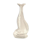 Carafe, bottle shaped fish in glass