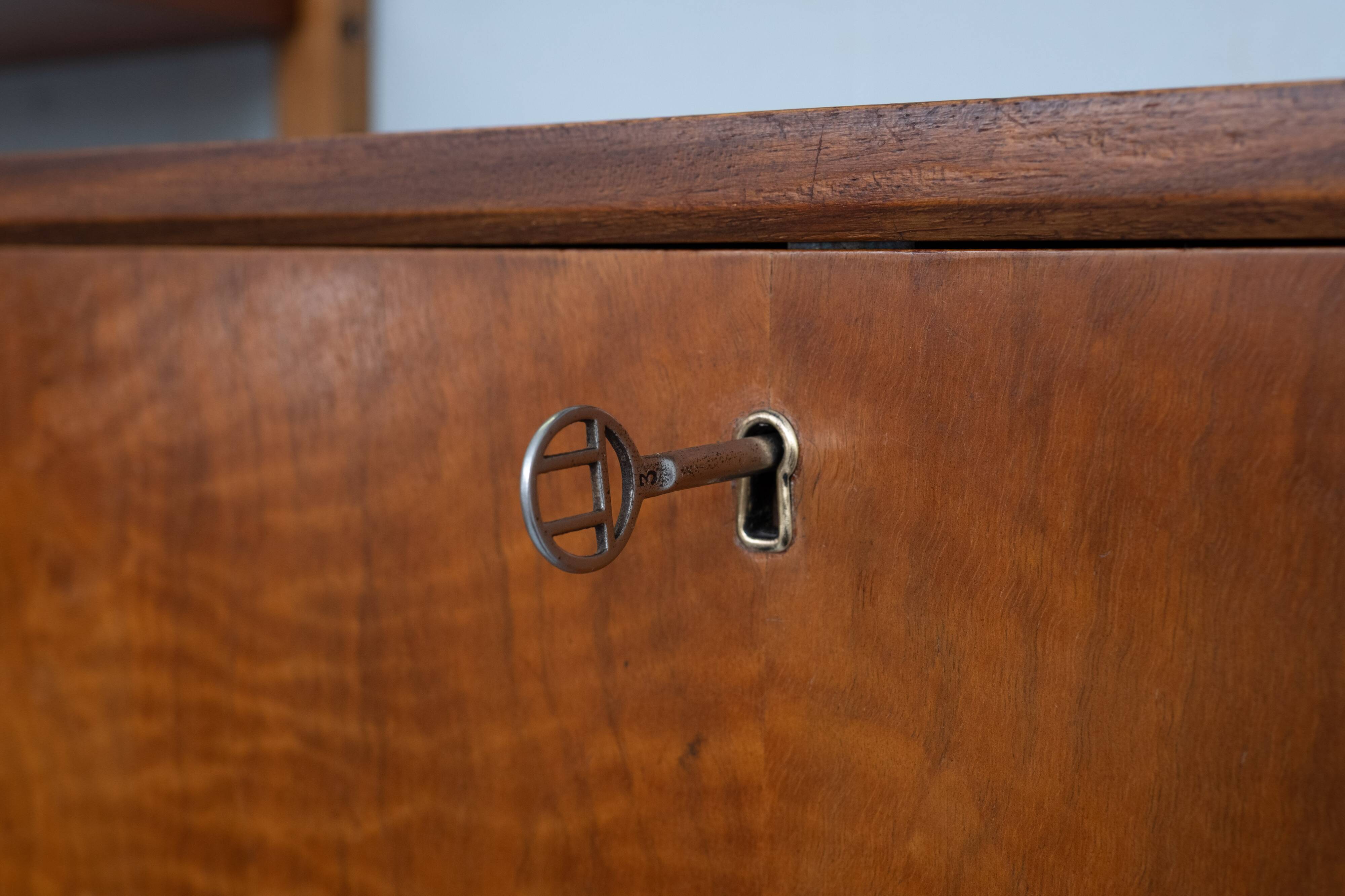 Poul Cadovius hanging Royal Wall System 1950s Denmark