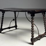 Spanish table 18th century bobbin
