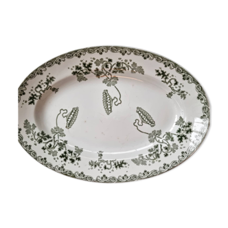 Oval dish Modern Style of St Amand and Hamage