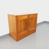 Charlotte Perriand style Les Arcs vintage pine storage unit from the 60s and 70s
