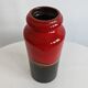Cylindrical ceramic vase Fat Lava by Scheurich, 1960s
