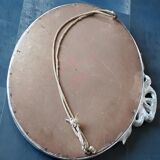 Mirror oval medallion style Napoleon III 45 x 42cm