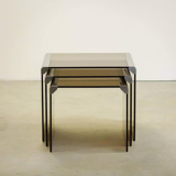 Ensemble de tables gigognes Pierangelo Gallotti, 1980