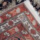 Handmade vintage Turkish Sivas rug 3.8' x 6.3' (118cm x 194cm) 1950s