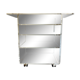 Desserte/Meuble-TV plexiglas transparent