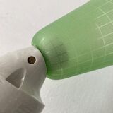 Vintage green inclined wall lamp