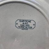 A&C Salins Terre de Fer dinner plate, Sartène model