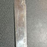 Couteaux à poisson anciens argent et manches en corne