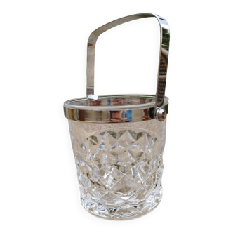 Ice bucket, model Sully, Cristal d'arques, 1970