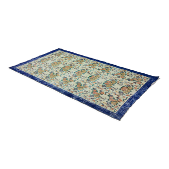 Anatolian handmade vintage rug 290 cm x 162 cm