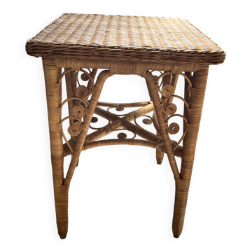 Peacock side table